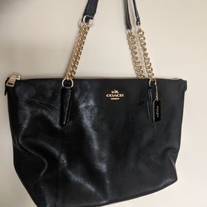 Black Coach tote